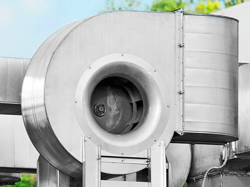 Ventilador centrífugo industrial para extracción de aire